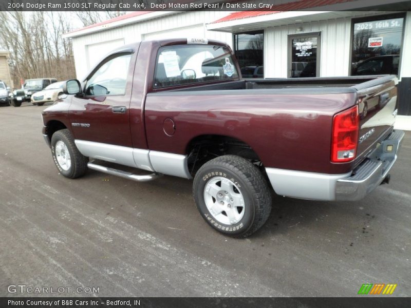 Deep Molten Red Pearl / Dark Slate Gray 2004 Dodge Ram 1500 SLT Regular Cab 4x4