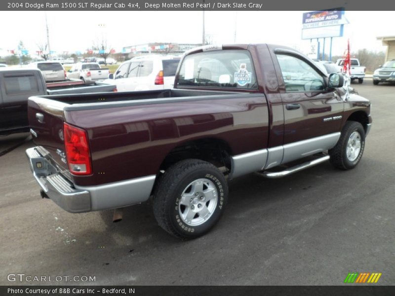 Deep Molten Red Pearl / Dark Slate Gray 2004 Dodge Ram 1500 SLT Regular Cab 4x4