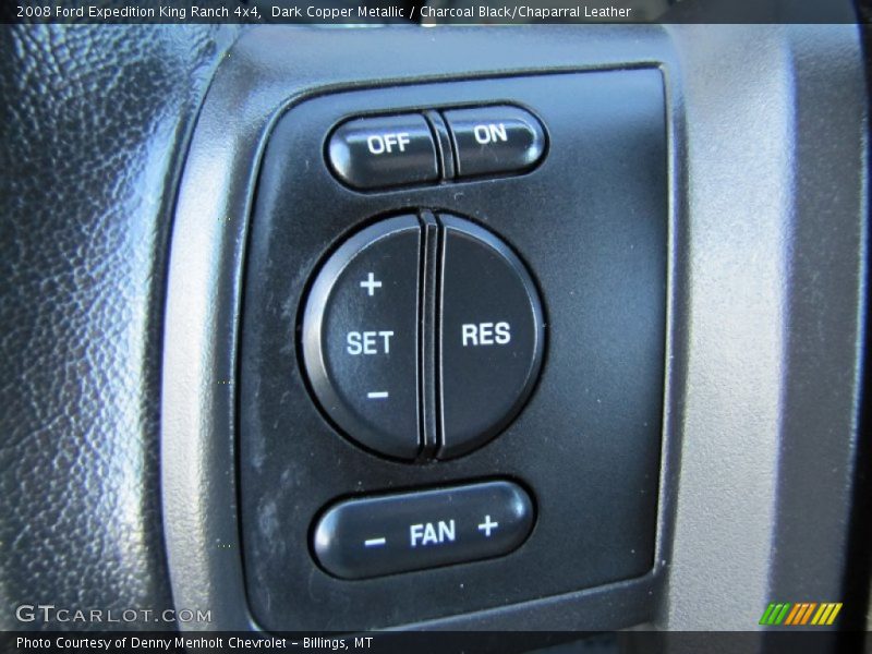 Controls of 2008 Expedition King Ranch 4x4