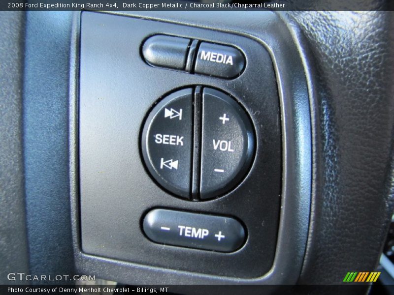 Controls of 2008 Expedition King Ranch 4x4