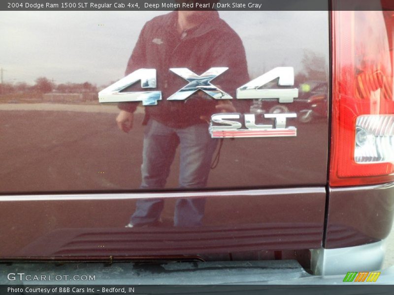 Deep Molten Red Pearl / Dark Slate Gray 2004 Dodge Ram 1500 SLT Regular Cab 4x4