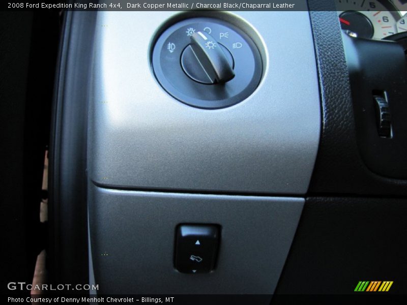 Dark Copper Metallic / Charcoal Black/Chaparral Leather 2008 Ford Expedition King Ranch 4x4