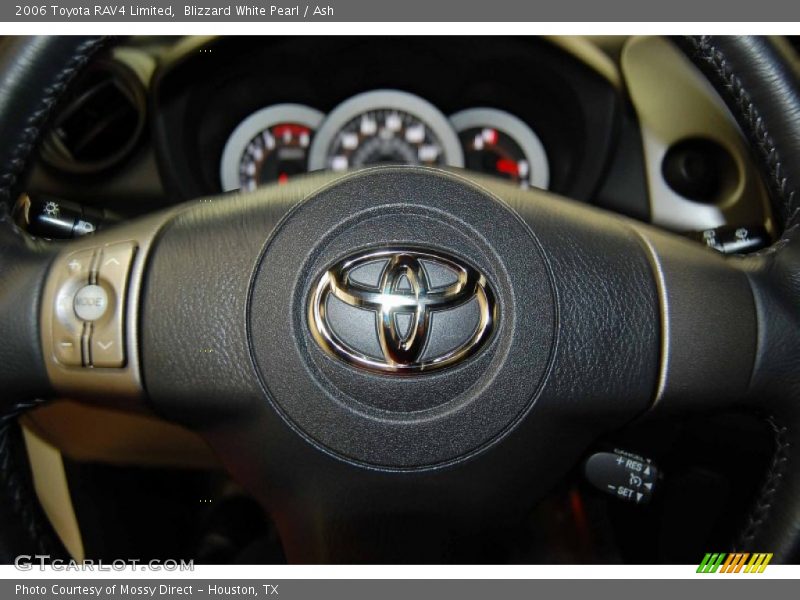 Blizzard White Pearl / Ash 2006 Toyota RAV4 Limited