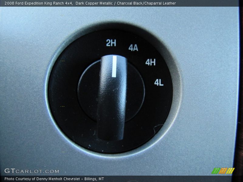 Controls of 2008 Expedition King Ranch 4x4