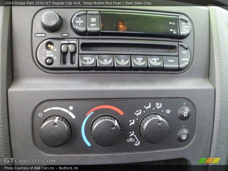 Deep Molten Red Pearl / Dark Slate Gray 2004 Dodge Ram 1500 SLT Regular Cab 4x4