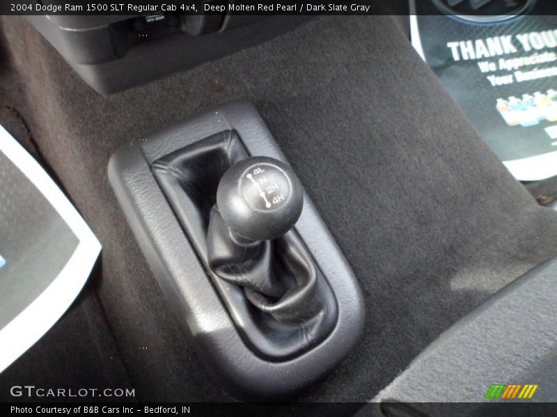 Deep Molten Red Pearl / Dark Slate Gray 2004 Dodge Ram 1500 SLT Regular Cab 4x4