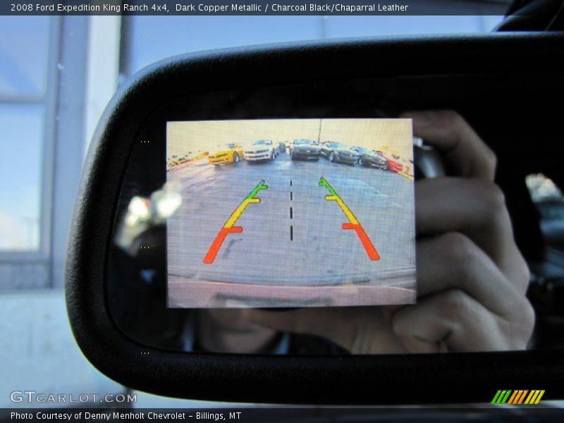 Dark Copper Metallic / Charcoal Black/Chaparral Leather 2008 Ford Expedition King Ranch 4x4