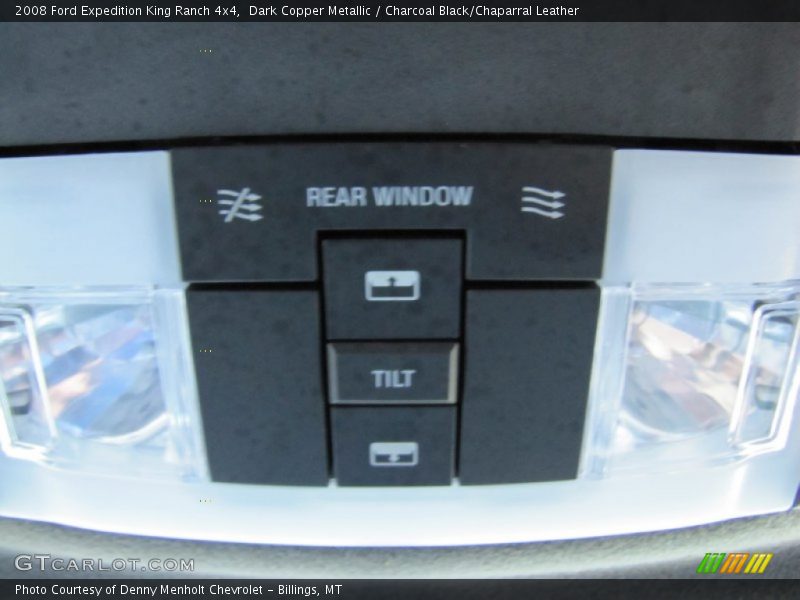 Dark Copper Metallic / Charcoal Black/Chaparral Leather 2008 Ford Expedition King Ranch 4x4