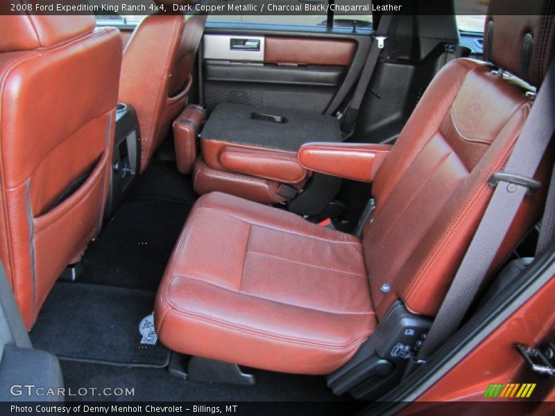  2008 Expedition King Ranch 4x4 Charcoal Black/Chaparral Leather Interior