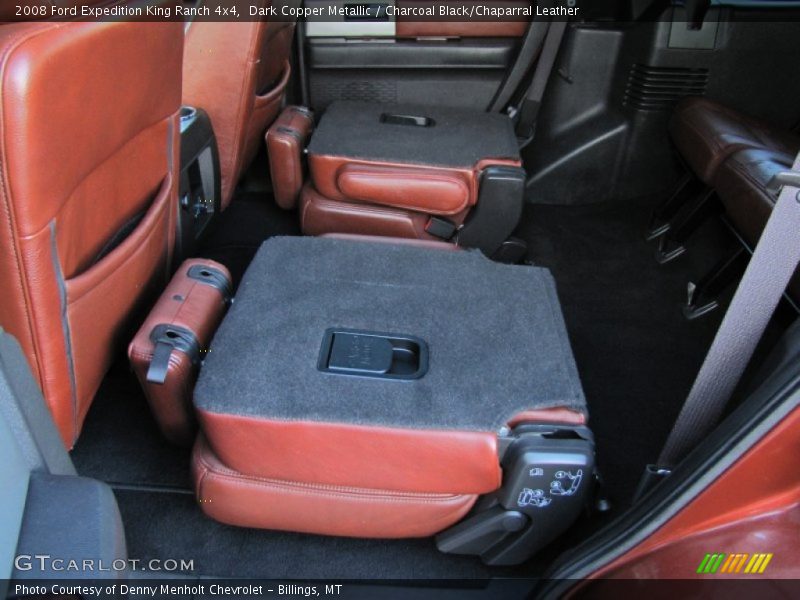  2008 Expedition King Ranch 4x4 Charcoal Black/Chaparral Leather Interior