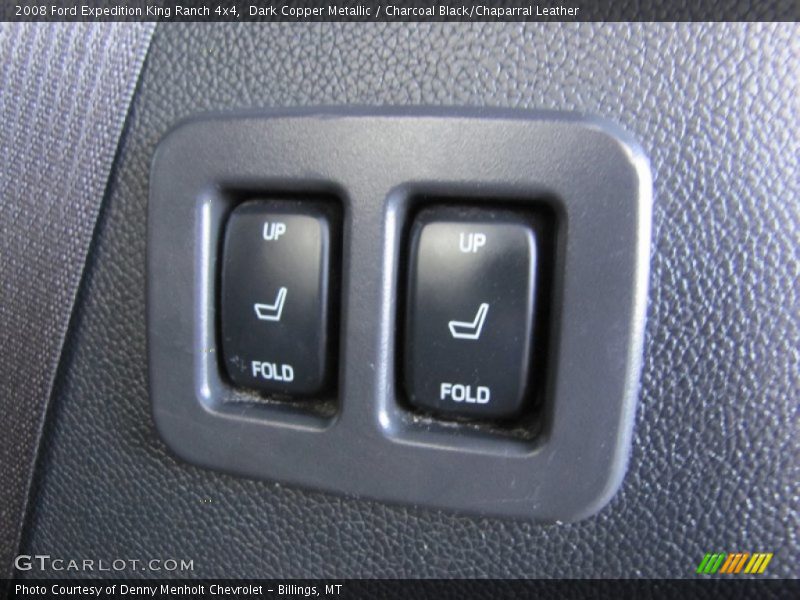 Dark Copper Metallic / Charcoal Black/Chaparral Leather 2008 Ford Expedition King Ranch 4x4