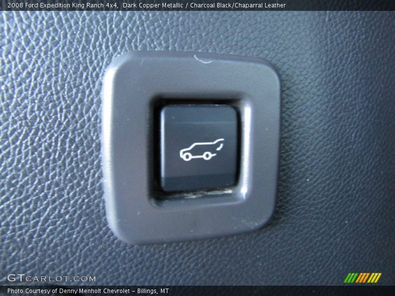 Dark Copper Metallic / Charcoal Black/Chaparral Leather 2008 Ford Expedition King Ranch 4x4