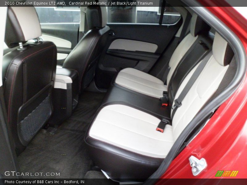 Cardinal Red Metallic / Jet Black/Light Titanium 2010 Chevrolet Equinox LTZ AWD