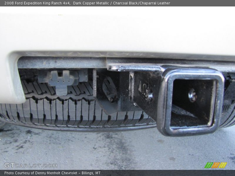 Dark Copper Metallic / Charcoal Black/Chaparral Leather 2008 Ford Expedition King Ranch 4x4