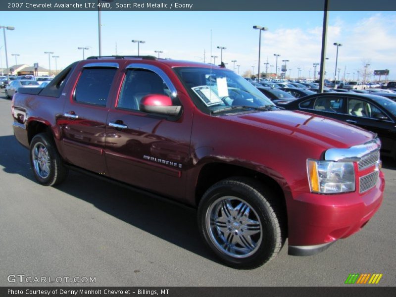 Sport Red Metallic / Ebony 2007 Chevrolet Avalanche LTZ 4WD
