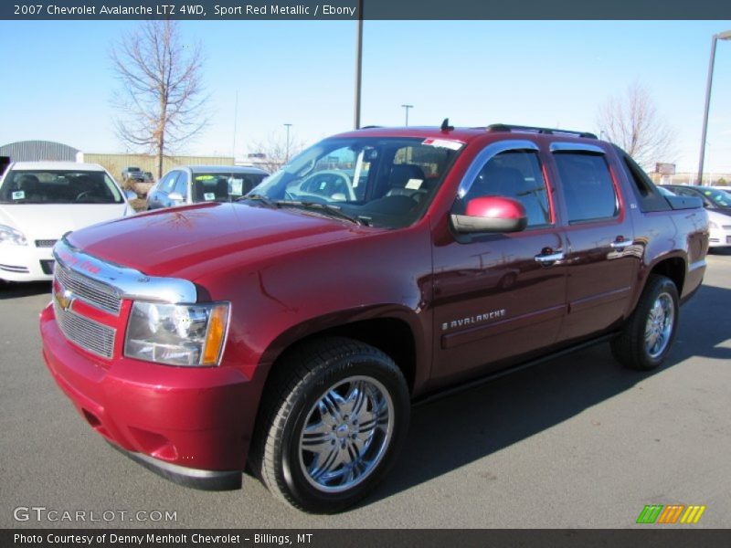 Sport Red Metallic / Ebony 2007 Chevrolet Avalanche LTZ 4WD