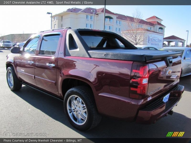 Sport Red Metallic / Ebony 2007 Chevrolet Avalanche LTZ 4WD