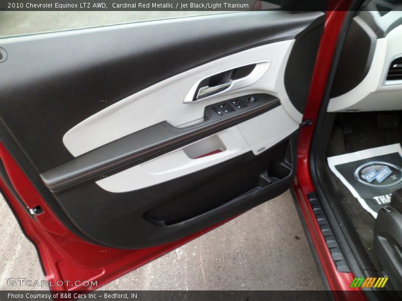 Cardinal Red Metallic / Jet Black/Light Titanium 2010 Chevrolet Equinox LTZ AWD
