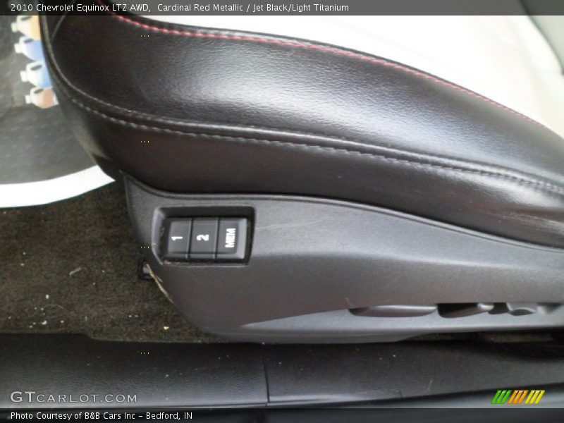 Cardinal Red Metallic / Jet Black/Light Titanium 2010 Chevrolet Equinox LTZ AWD