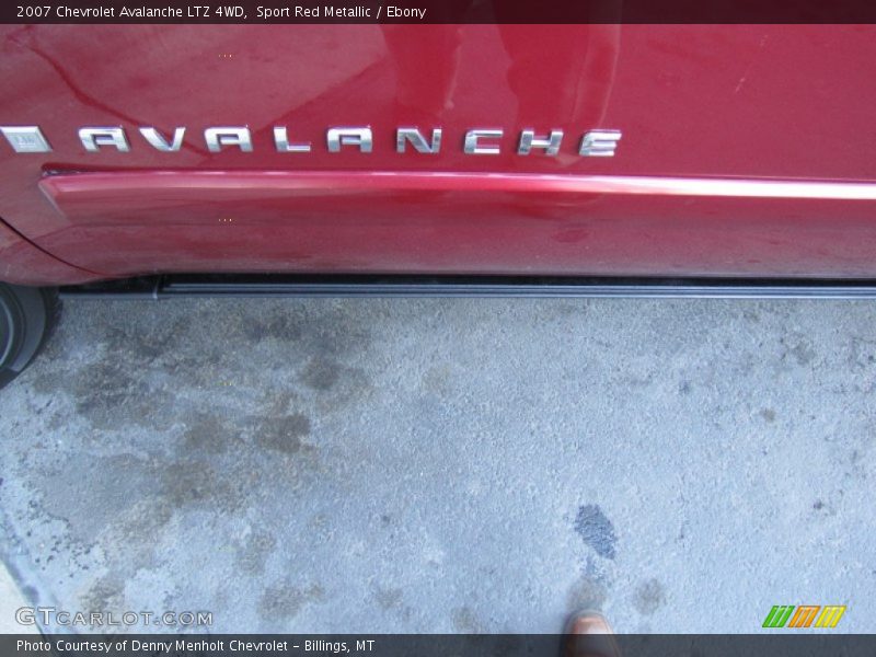 Sport Red Metallic / Ebony 2007 Chevrolet Avalanche LTZ 4WD