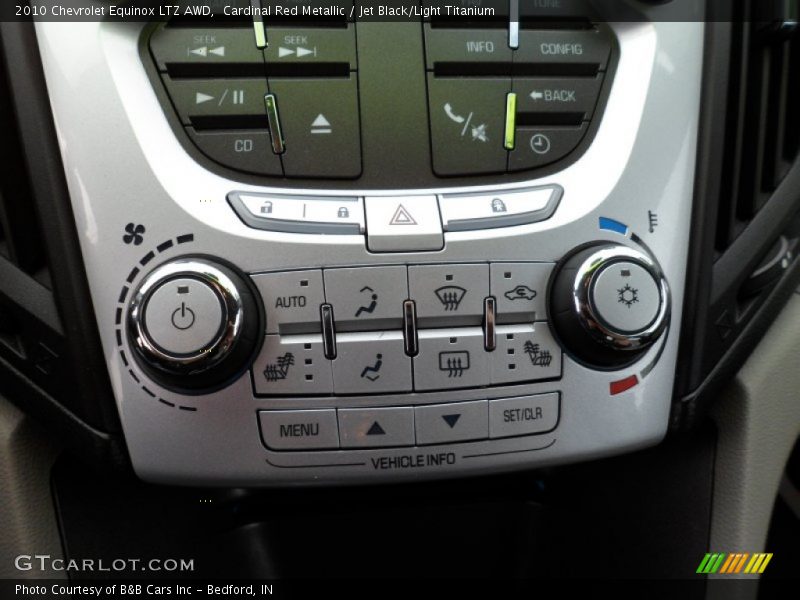 Cardinal Red Metallic / Jet Black/Light Titanium 2010 Chevrolet Equinox LTZ AWD