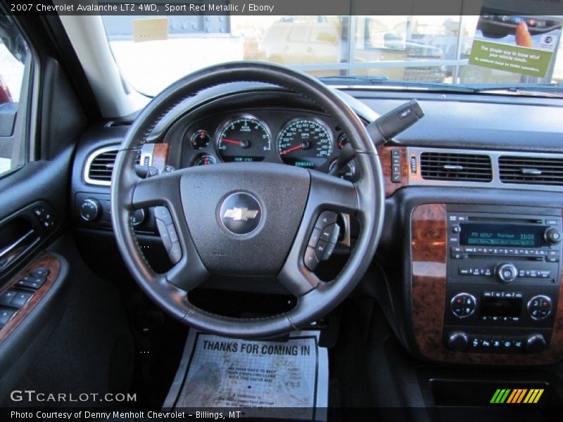 Dashboard of 2007 Avalanche LTZ 4WD