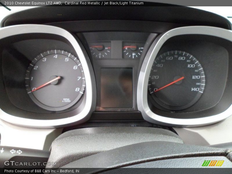 Cardinal Red Metallic / Jet Black/Light Titanium 2010 Chevrolet Equinox LTZ AWD