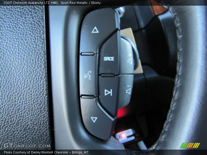 Sport Red Metallic / Ebony 2007 Chevrolet Avalanche LTZ 4WD