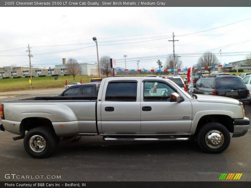 Silver Birch Metallic / Medium Gray 2005 Chevrolet Silverado 3500 LT Crew Cab Dually