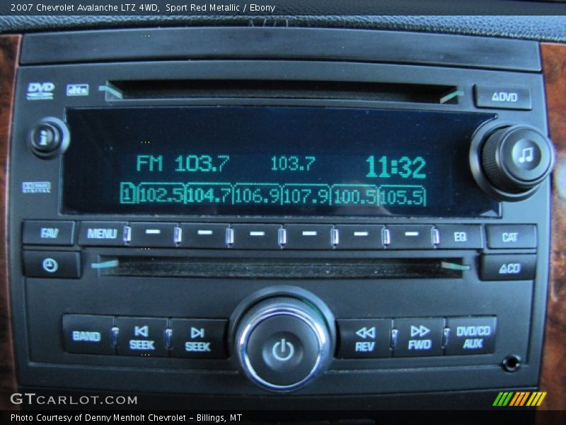 Audio System of 2007 Avalanche LTZ 4WD