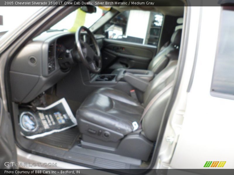 Silver Birch Metallic / Medium Gray 2005 Chevrolet Silverado 3500 LT Crew Cab Dually