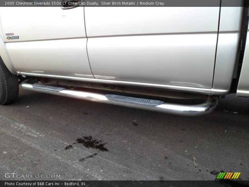 Silver Birch Metallic / Medium Gray 2005 Chevrolet Silverado 3500 LT Crew Cab Dually