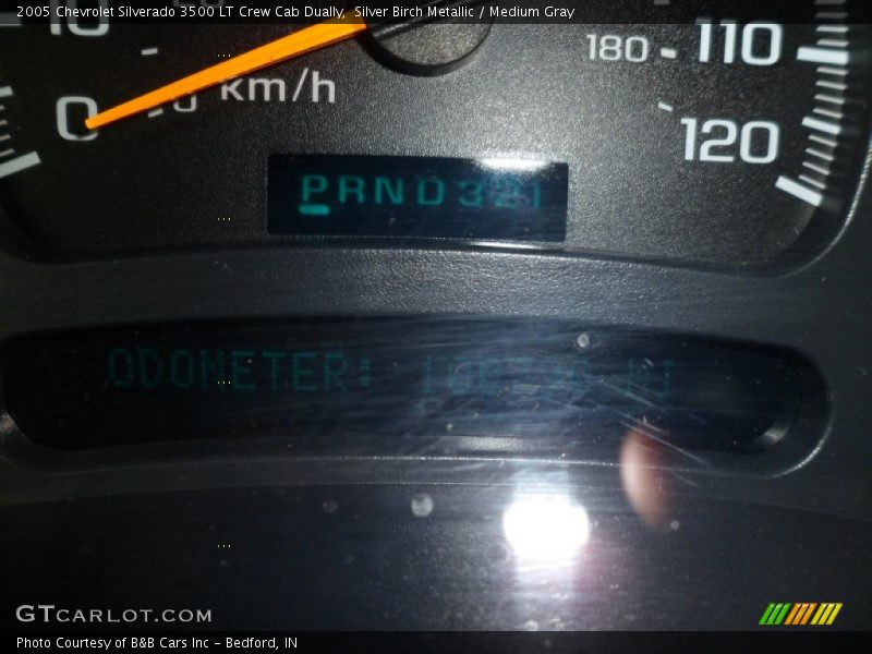 Silver Birch Metallic / Medium Gray 2005 Chevrolet Silverado 3500 LT Crew Cab Dually