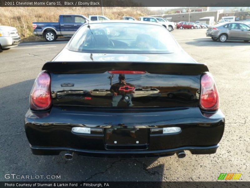 Black / Ebony Black 2001 Chevrolet Monte Carlo SS