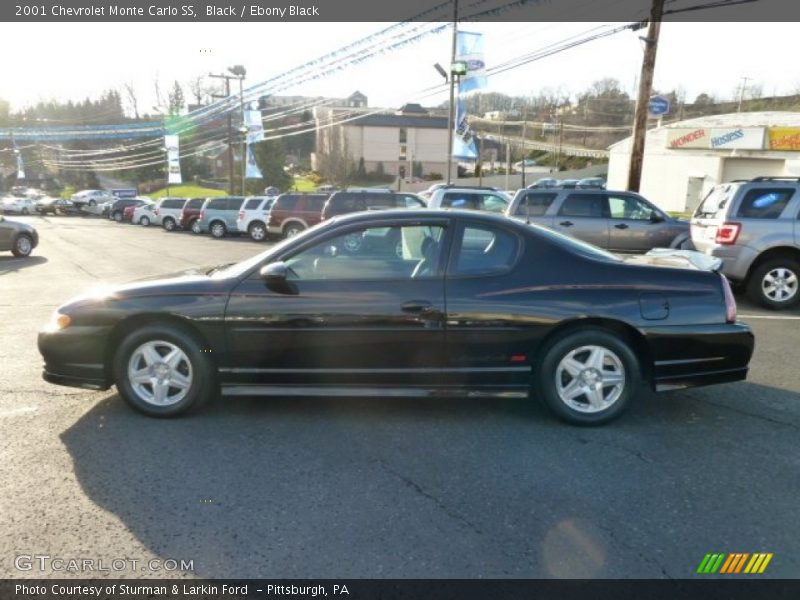 Black / Ebony Black 2001 Chevrolet Monte Carlo SS
