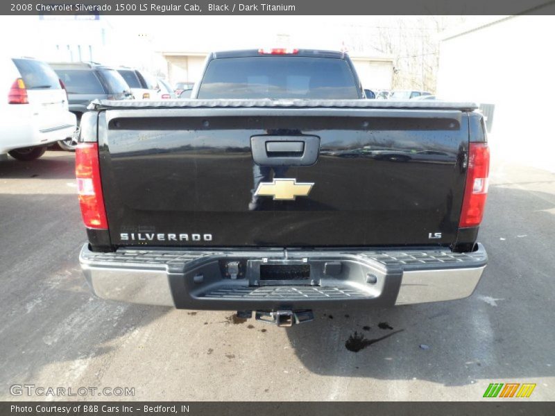 Black / Dark Titanium 2008 Chevrolet Silverado 1500 LS Regular Cab