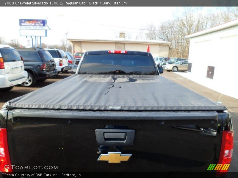 Black / Dark Titanium 2008 Chevrolet Silverado 1500 LS Regular Cab