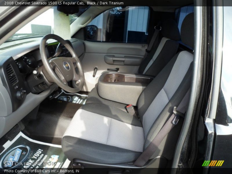 Black / Dark Titanium 2008 Chevrolet Silverado 1500 LS Regular Cab