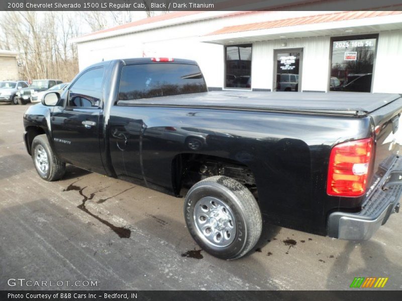 Black / Dark Titanium 2008 Chevrolet Silverado 1500 LS Regular Cab