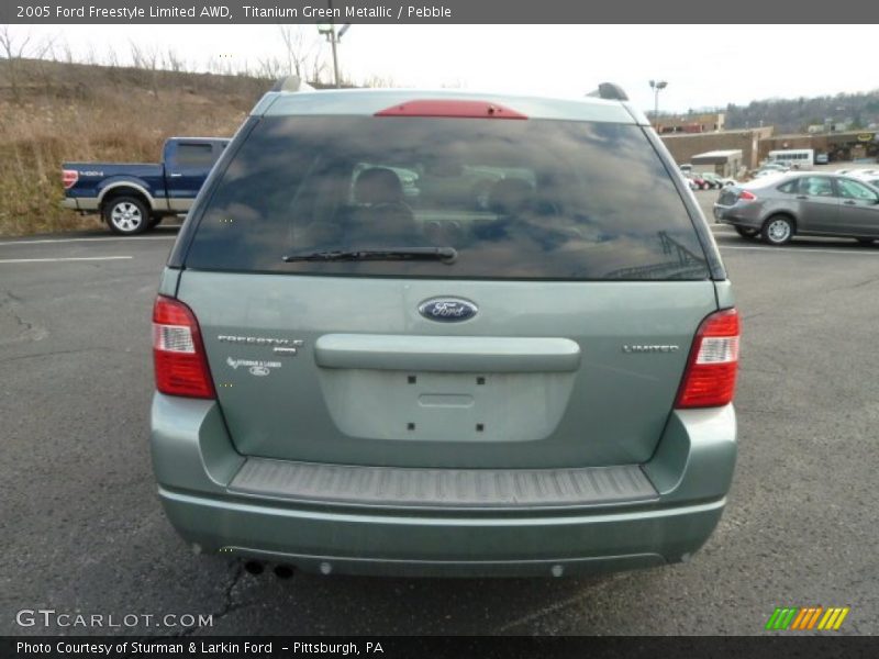 Titanium Green Metallic / Pebble 2005 Ford Freestyle Limited AWD