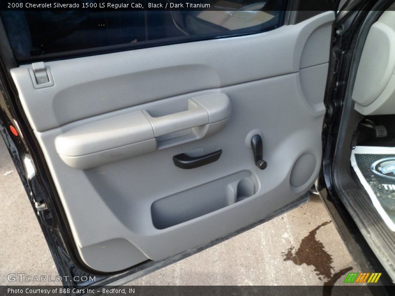 Black / Dark Titanium 2008 Chevrolet Silverado 1500 LS Regular Cab