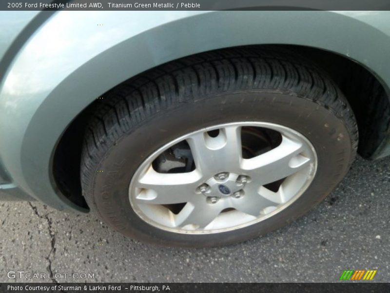 Titanium Green Metallic / Pebble 2005 Ford Freestyle Limited AWD