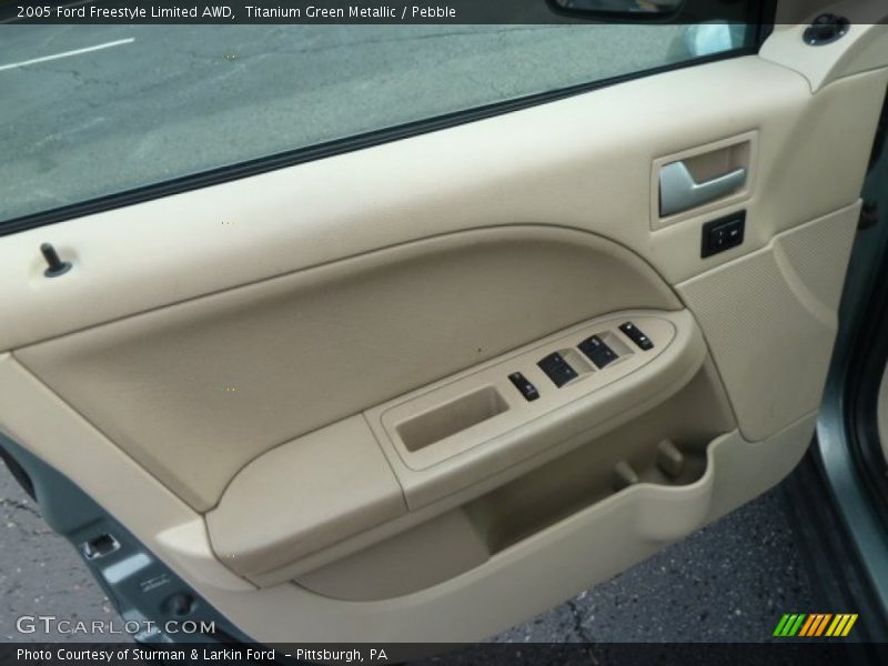 Titanium Green Metallic / Pebble 2005 Ford Freestyle Limited AWD