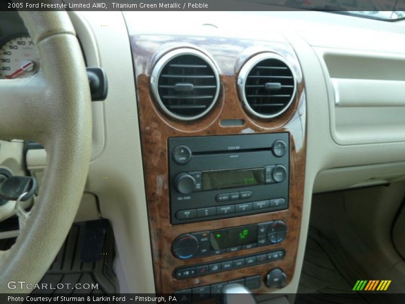 Titanium Green Metallic / Pebble 2005 Ford Freestyle Limited AWD