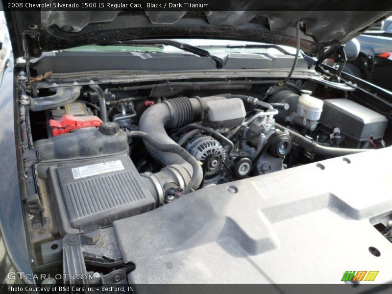 Black / Dark Titanium 2008 Chevrolet Silverado 1500 LS Regular Cab
