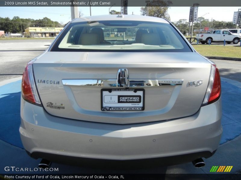 Smokestone Metallic / Light Camel 2009 Lincoln MKS Sedan