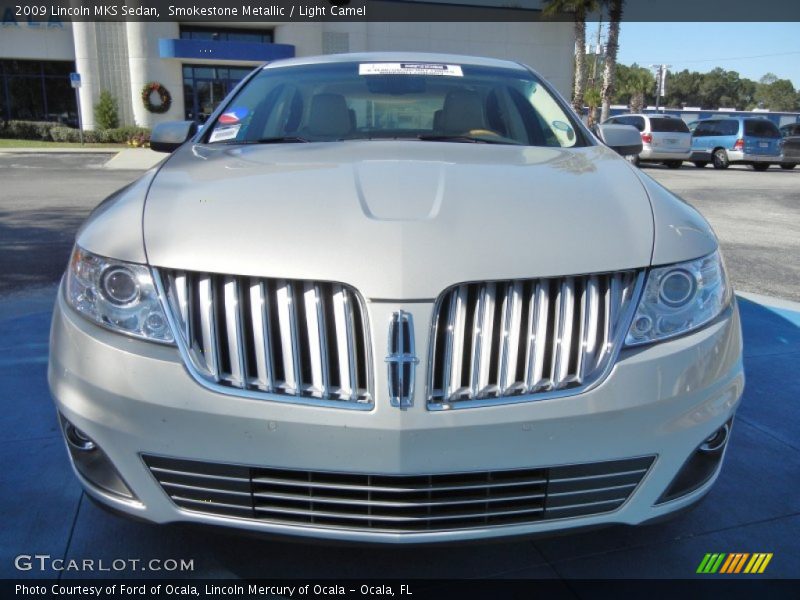 Smokestone Metallic / Light Camel 2009 Lincoln MKS Sedan