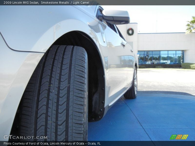 Smokestone Metallic / Light Camel 2009 Lincoln MKS Sedan