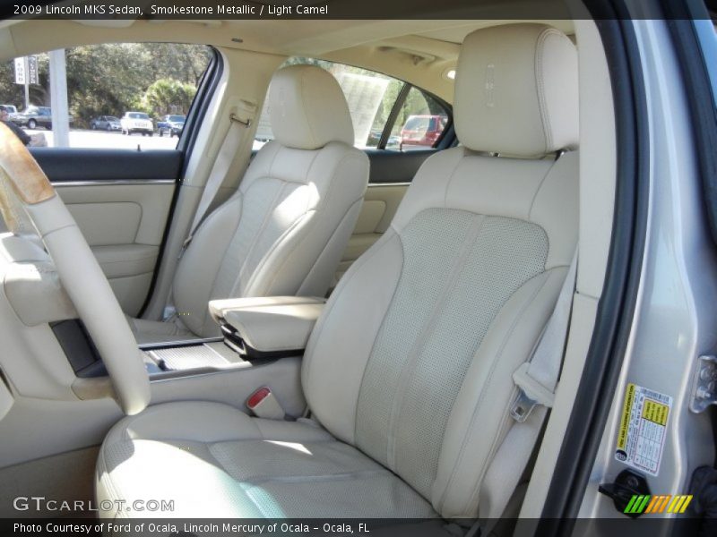 Smokestone Metallic / Light Camel 2009 Lincoln MKS Sedan