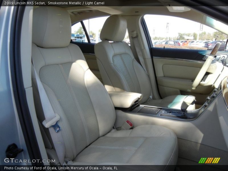 Smokestone Metallic / Light Camel 2009 Lincoln MKS Sedan